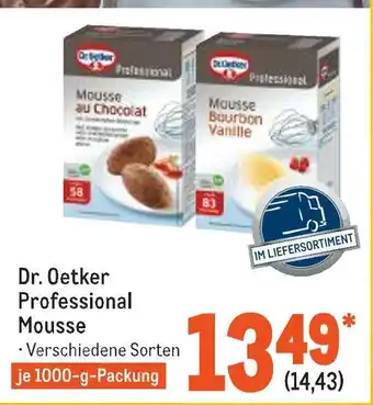 METRO Dr. oetker professional mousse Angebot