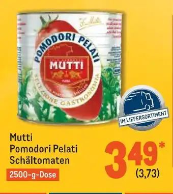 METRO Mutti pomodori pelati schältomaten Angebot