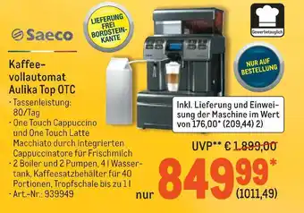 METRO Saeco kaffeevollautomat aulika top otc Angebot