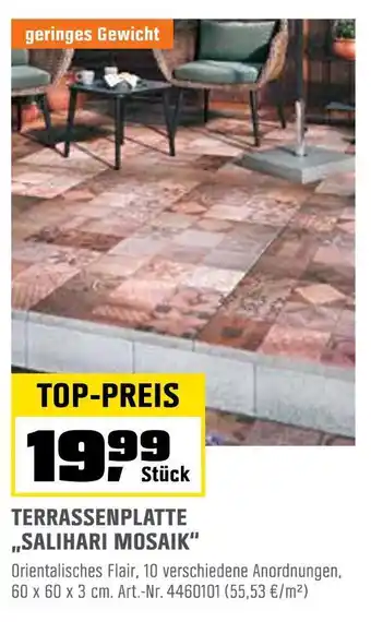 OBI Terrassenplatte „salihari mosaik“ Angebot