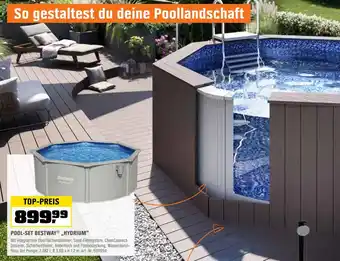 OBI Bestway pool-set „hydrium“ Angebot