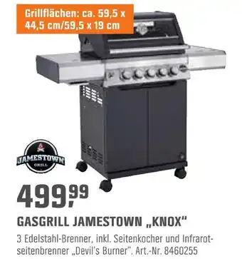 OBI Jamestown gasgrill „knox“ Angebot