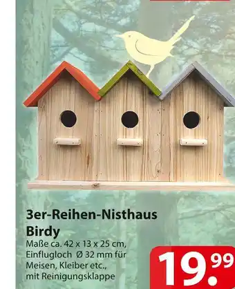 Famila Nord Ost 3er-reihen-nisthaus birdy Angebot