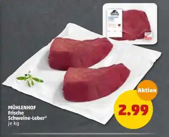 PENNY Mühlenhof schweine-leber Angebot