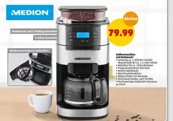 PENNY Medion kaffeemaschine mit mahlwerk Angebot