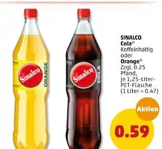 PENNY Sinalco cola oder orange Angebot