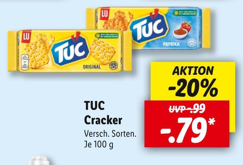 Tuc cracker Angebot bei Lidl