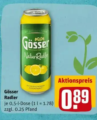 REWE Gösser radler Angebot