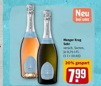 REWE Menger krug sekt Angebot