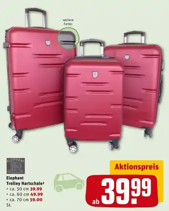 REWE Elephant trolley hartschale Angebot