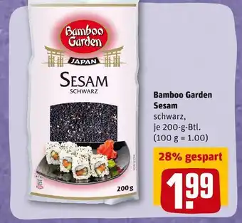 REWE Bamboo garden sesam Angebot