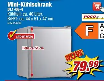 Poco Mini-kühlschrank dl1-06-4 Angebot