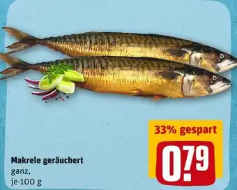 REWE Makrele geräuchert Angebot