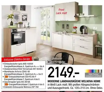 Osca Möbel Moderne landhausküche welnova home Angebot