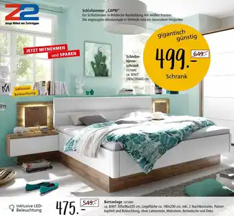 Zurbrüggen Z2 schlafzimmer „capri“ Angebot