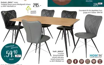 Zurbrüggen Esstisch „daila“ oder stuhl „mayla“ Angebot