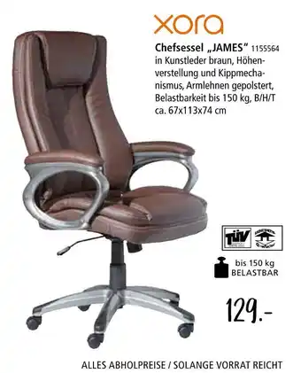 Zurbrüggen Xora chefsessel „james“ Angebot