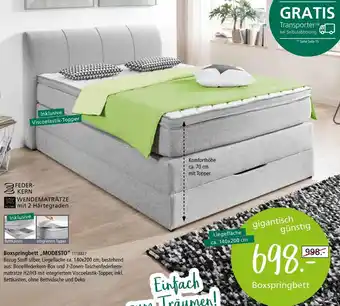 Zurbrüggen Boxspringbett „modesto“ Angebot