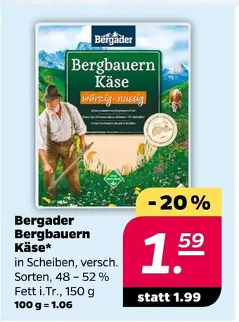 NETTO Bergader bergbauern käse Angebot