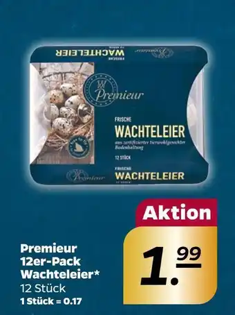 NETTO Premieur wachteleier Angebot