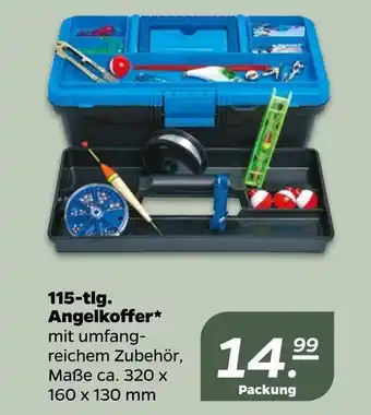 NETTO 115-tlg. angelkoffer Angebot