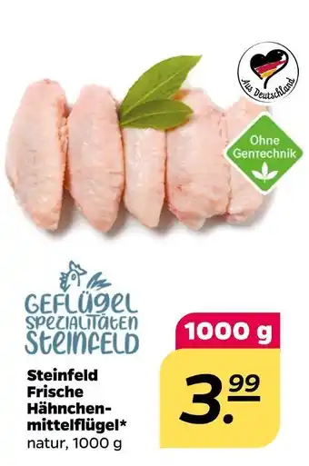 NETTO Steinfeld frische hähnchenmittelflügel Angebot