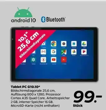 NETTO Tablet Pc G10.10 Angebot