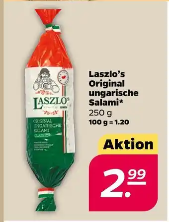 NETTO Laszlo’s original ungarische salami Angebot