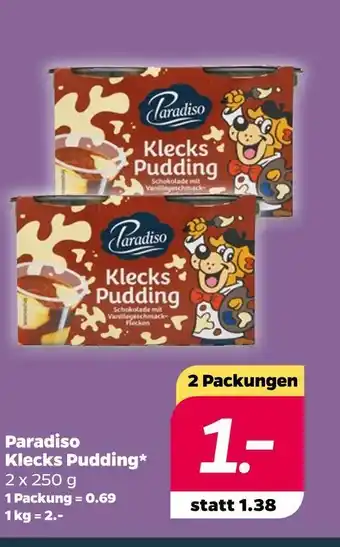 NETTO Paradiso klecks pudding Angebot