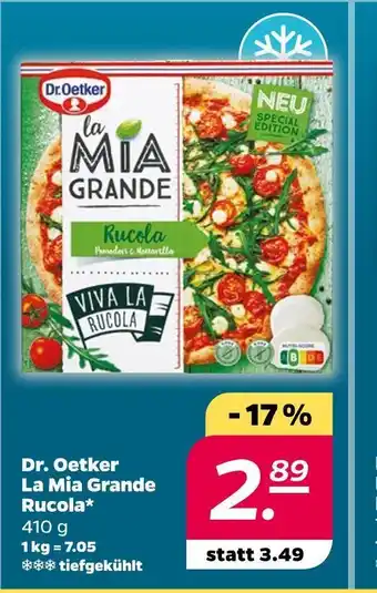 NETTO Dr. oetker la mia grande rucola Angebot