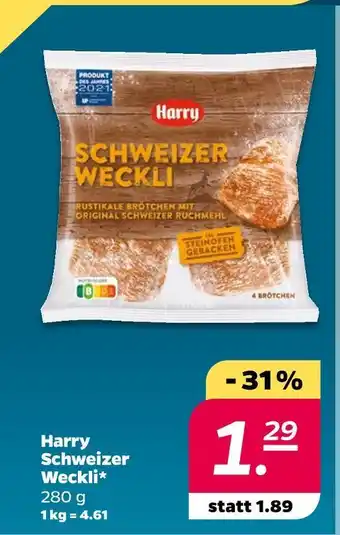 NETTO Harry schweizer weckli Angebot