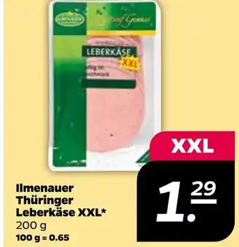 NETTO Ilmenauer Thüringer Leberkäse XXL 200 g Angebot