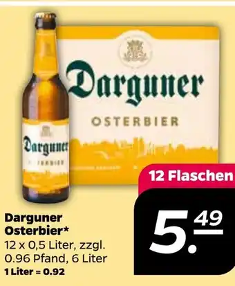 NETTO Darguner Osterbier 12 x 0,5 L Angebot