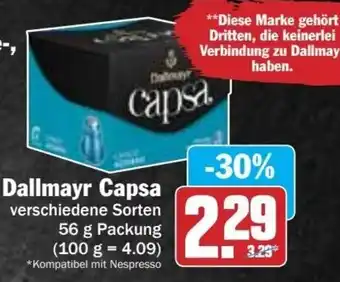 HIT Ullrich Dallmayr Capsa 56g Packung Angebot