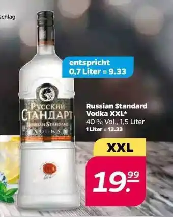 NETTO Russian Standard Vodka XXL 1,5L Angebot