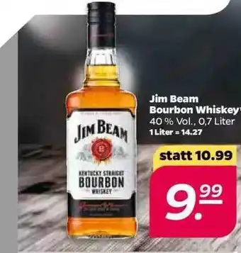 NETTO Jim Beam Bourbon Whiskey 0,7L Angebot