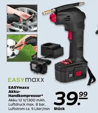 NETTO Easymaxx Akku Handkompressor Angebot