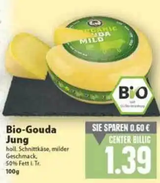 Edeka Bio Gouda Jung 100g Angebot