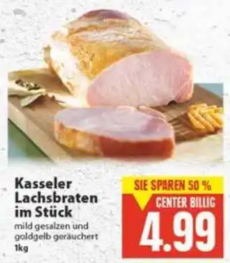 Edeka Kasseler Lachsbraten Im Stück 1kg Angebot