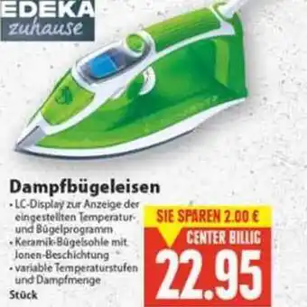 Edeka Edeka Zuhause Dampfbügeleisen Angebot