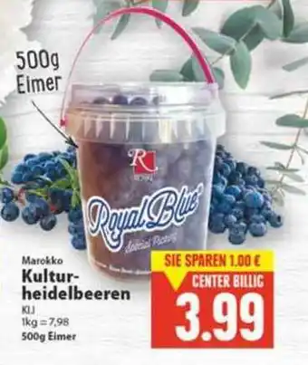 Edeka Royal Blue Kulturheidelbeeren 500g Angebot