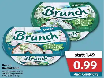 Jibi Markt Brunch Brotaufstrich 185/200g Becher Angebot