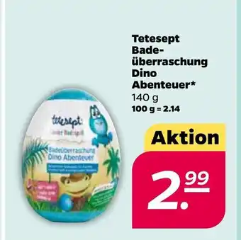 NETTO Tetesept Badeüberraschung Dino Abenteuer 140 g Angebot