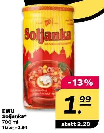 NETTO EWU Soljanka 700 ml Angebot