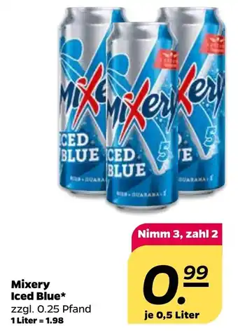 NETTO Mixery Iced Blue 0,5 L Angebot