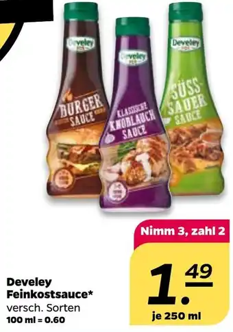 NETTO Develey Feinkostsauce 250 ml Angebot