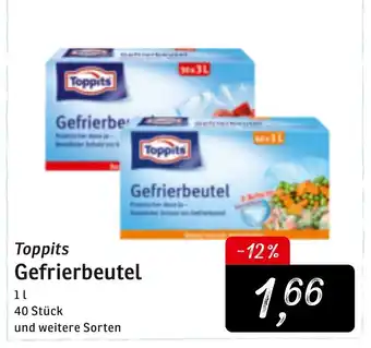 KONSUM Toppits Gefrierbeutel Angebot