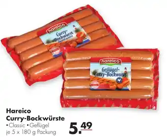 Handelshof Hareico Curry Bockwürste 5x180g Angebot