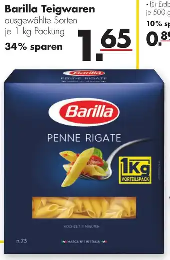 Handelshof Barilla Teigwaren 1kg Angebot