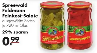 Handelshof Spreewald Feldmann Feinkost Salate 720ml Angebot